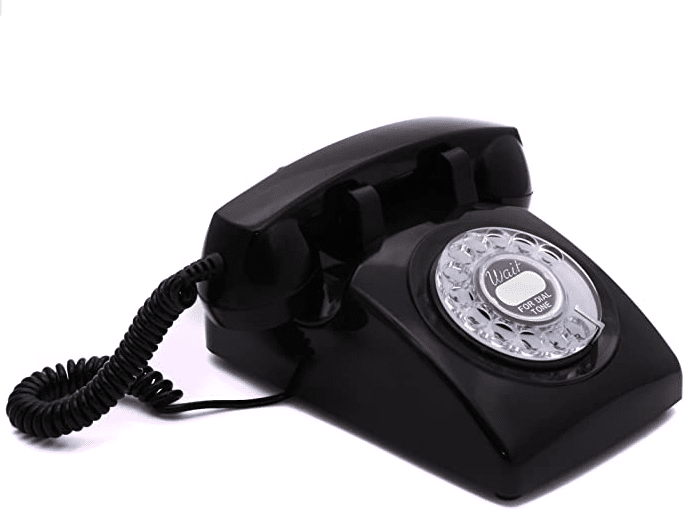 image of a vintage phone